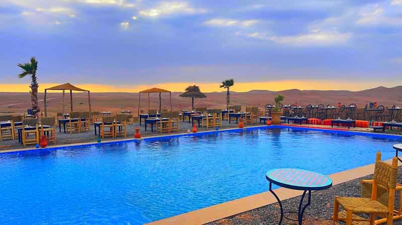 Day Pool with Lunch or Dinner in the Agafay Desert